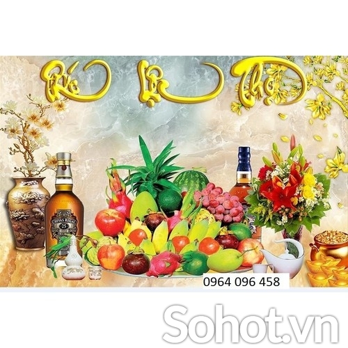 Tranh gạch 3d măm ngủ quả - LMCC32