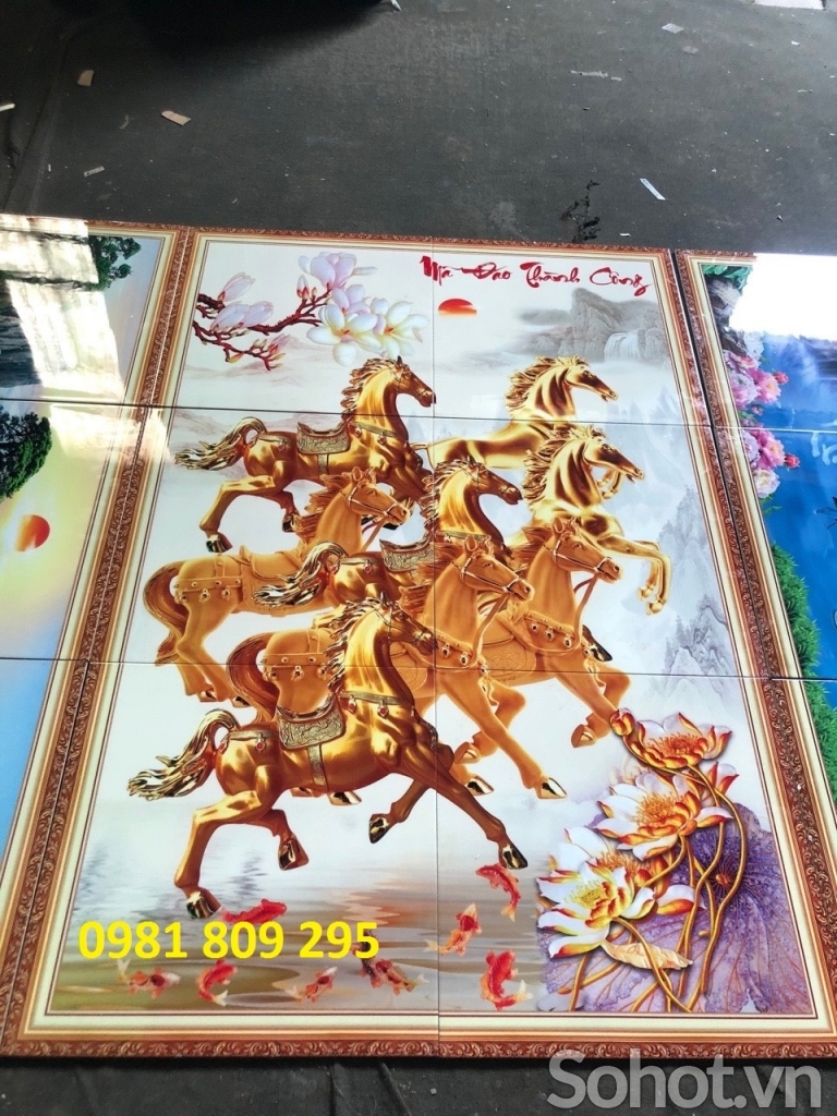 Gạch trang trí khổ đứng ngựa