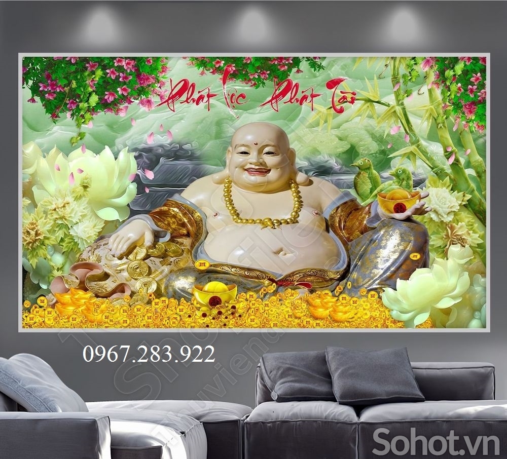 Gạch trang trí Phật Giáo