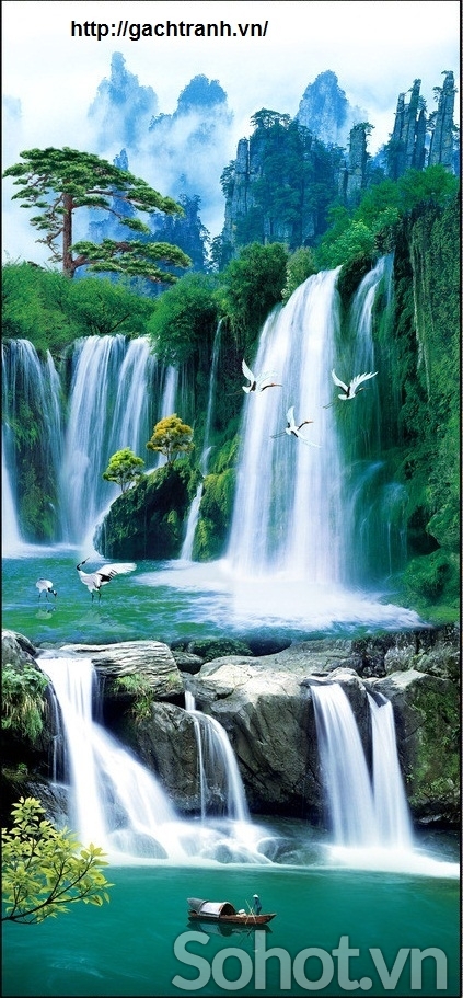 Gạch tranh 3d ốp tường - DXCC4