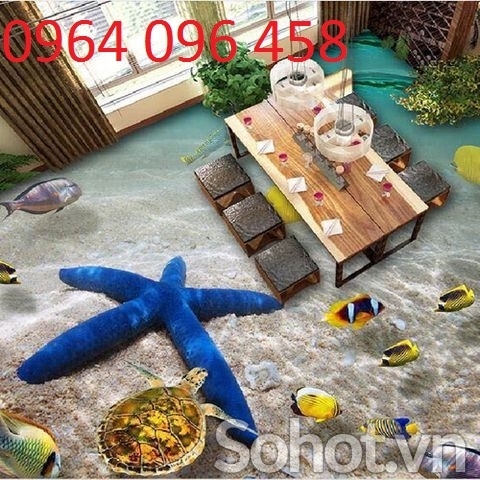 Tranh gạch 3d lót sàn 3d - 886C