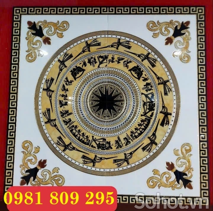 Gạch thảm , thảm gạch trống đồng vuông HN9392