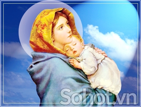 Tranh gạch 3d ốp tường tranh thiên chúa - SLN89