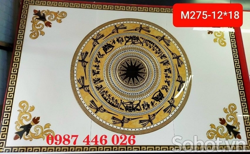 Gạch thảm trống đồng
