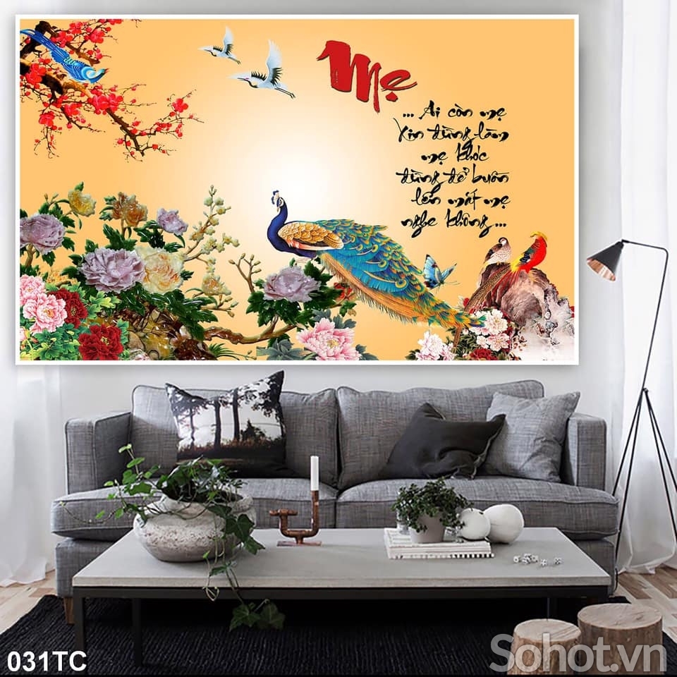 Tranh trang trí phòng khách
