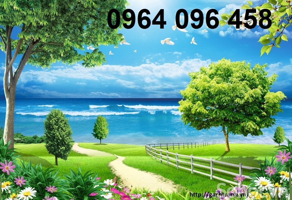Tranh gạch 3d ốp tường người trời - SBBB6