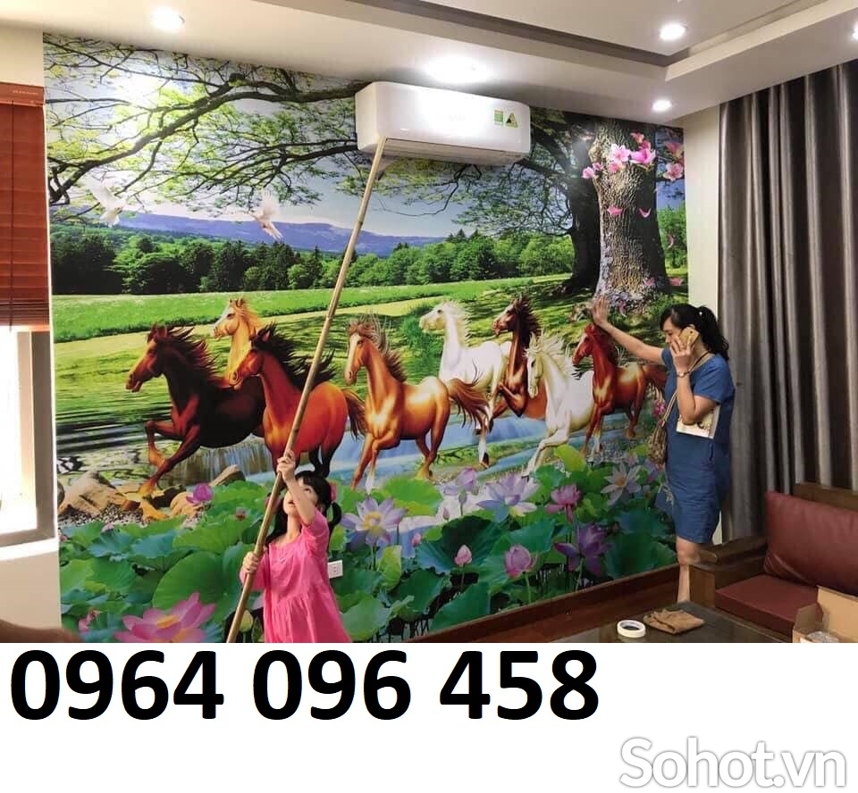 Tranh gạch 3d mã đáo thành công - KCD22