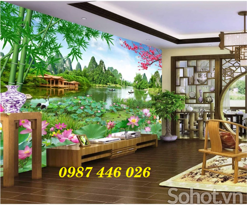 Tranh gạch ốp tường đẹp HP8622