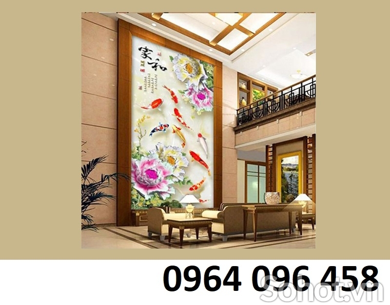 Tranh gạch ốp tường 3d phong cảnh - GDXC43