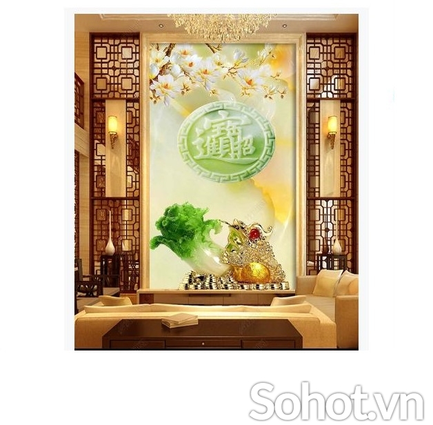 Tranh 3D- Tranh phong cảnh khổ dọc