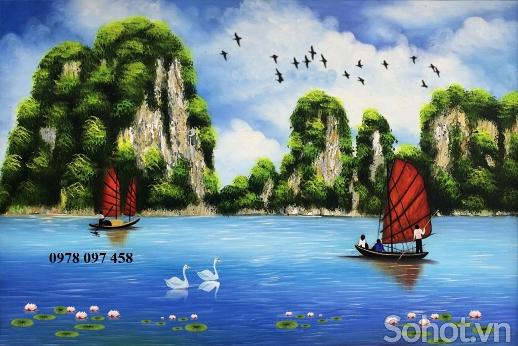 Tranh gạch - tranh gạch phòng khách