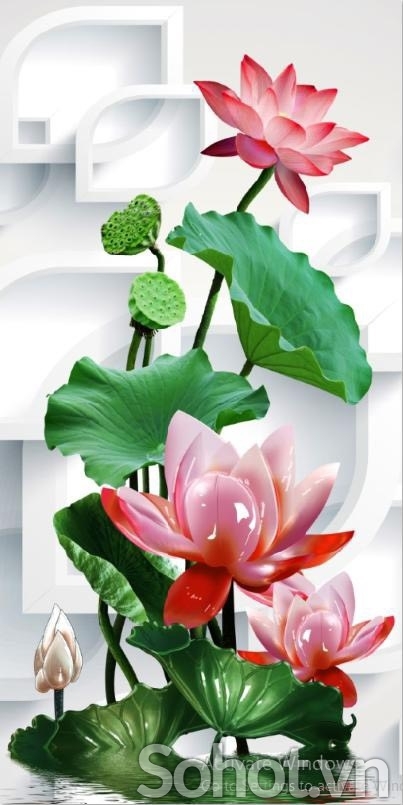 tranh gạch 3d - tranh trang trí phòng khách - DVV87