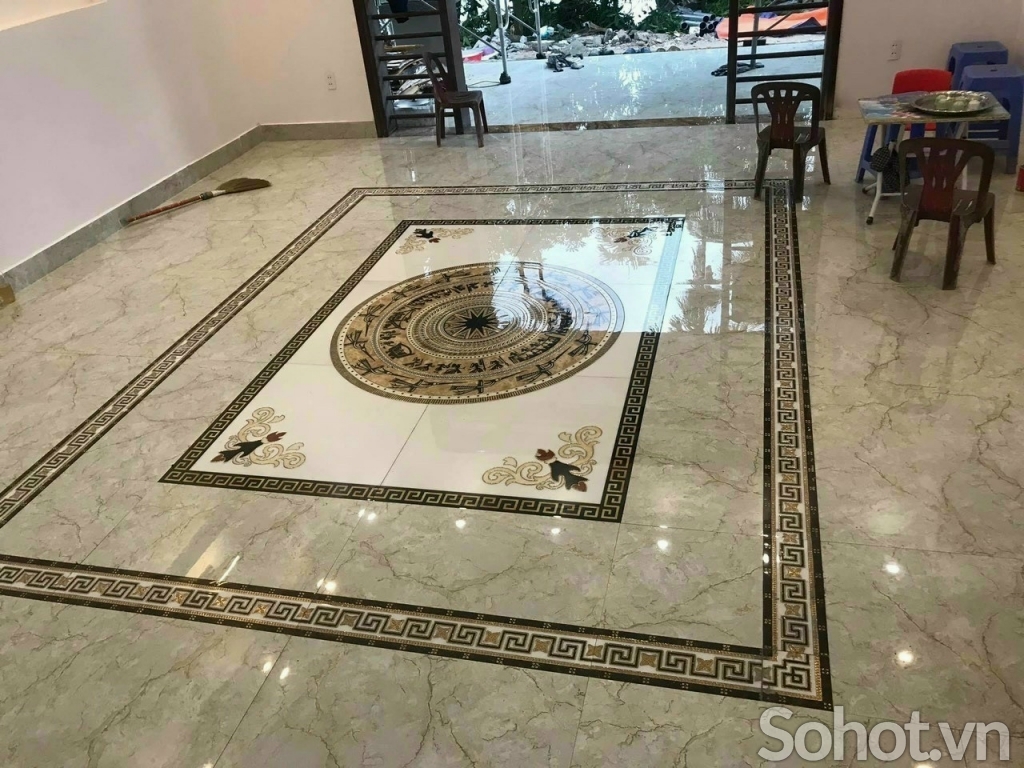 Gạch thảm 3d chiếu nghỉ phòng khách - DXC89