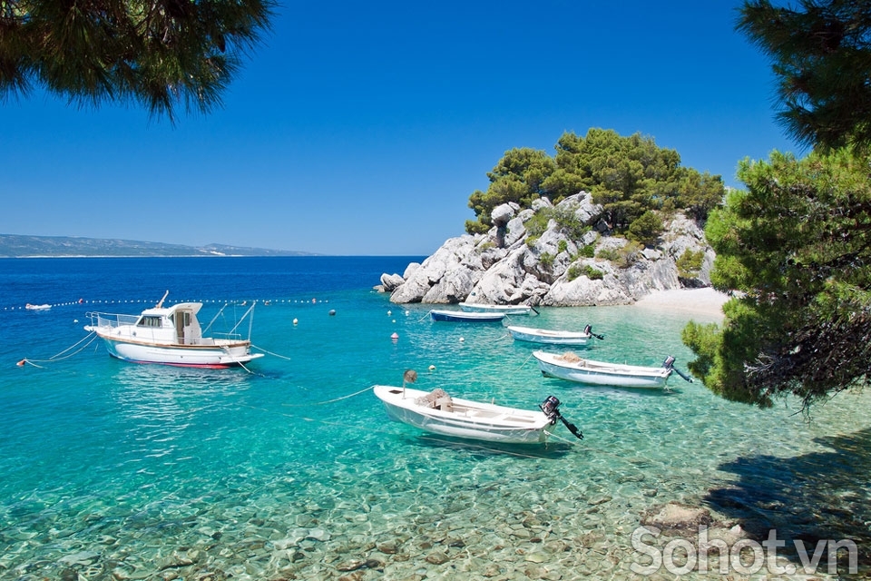 Tranh gạch 3d ốp tường phong cảnh biển - CX2222