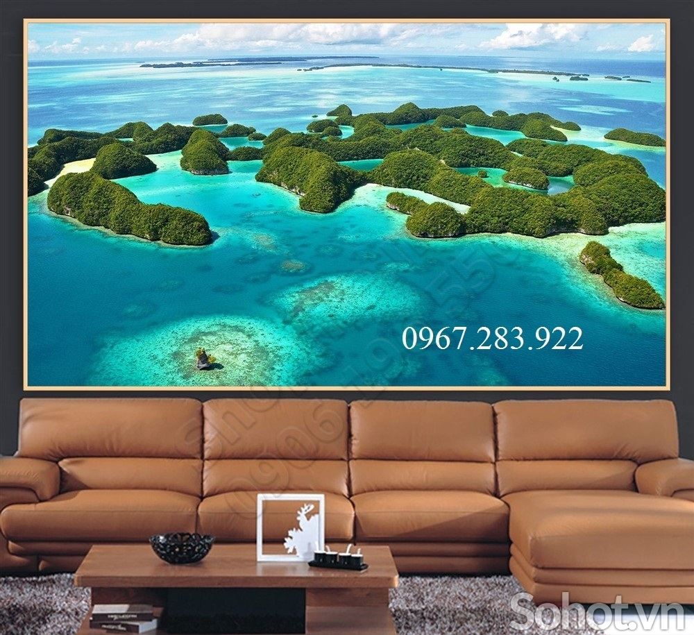 Gạch trang trí bãi biển