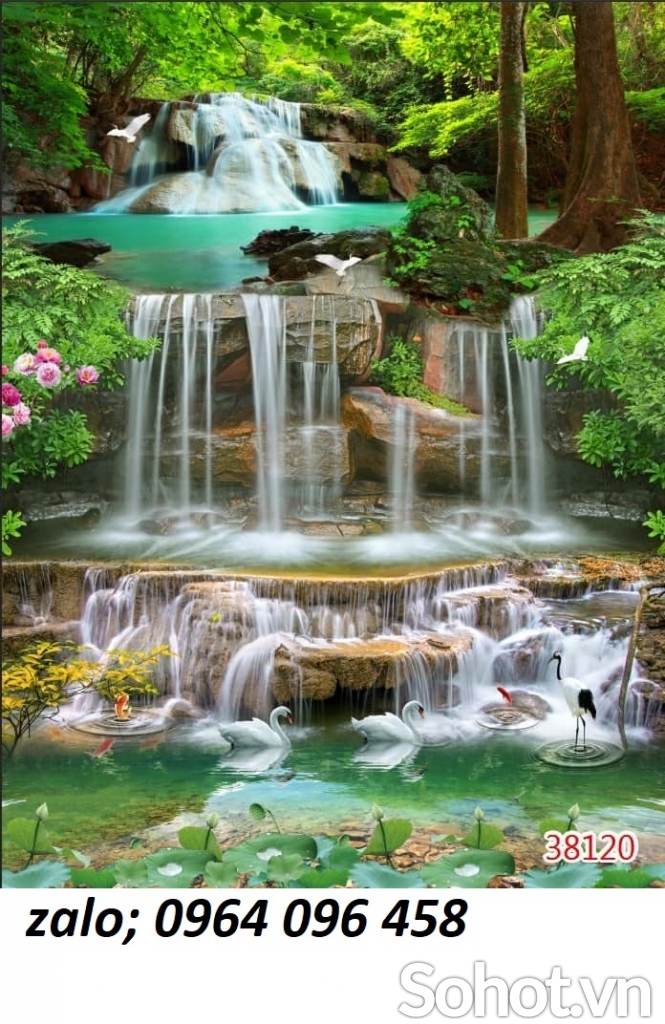 Tranh gạch phong cảnh 3d đồng quê - 8999CM