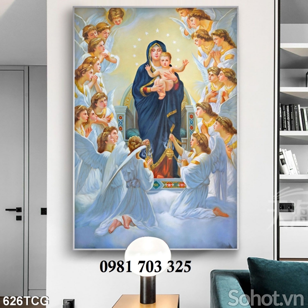 Gạch công giáo 3D trang trí đẹp