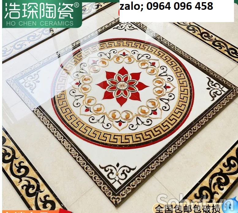 Gạch thảm lát tiền sành - CV533