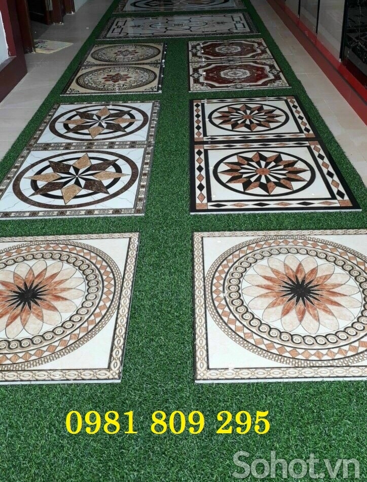 Gạchc80x80cm - thảm gạch cao cấp lát cầu thang HP890