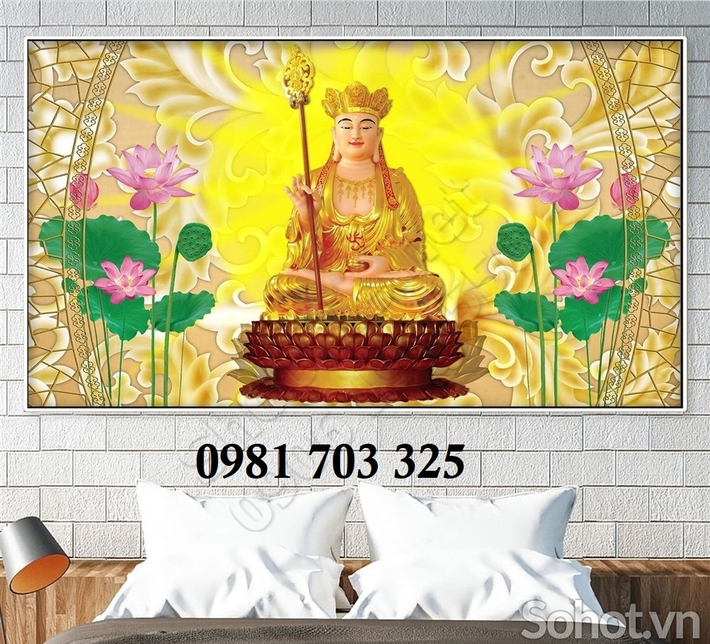 Gạch tranh 3d Phật giáo