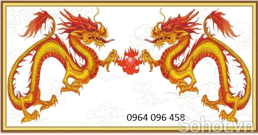 Tranh gạch 3d phong thủy phòng thờ - SX52