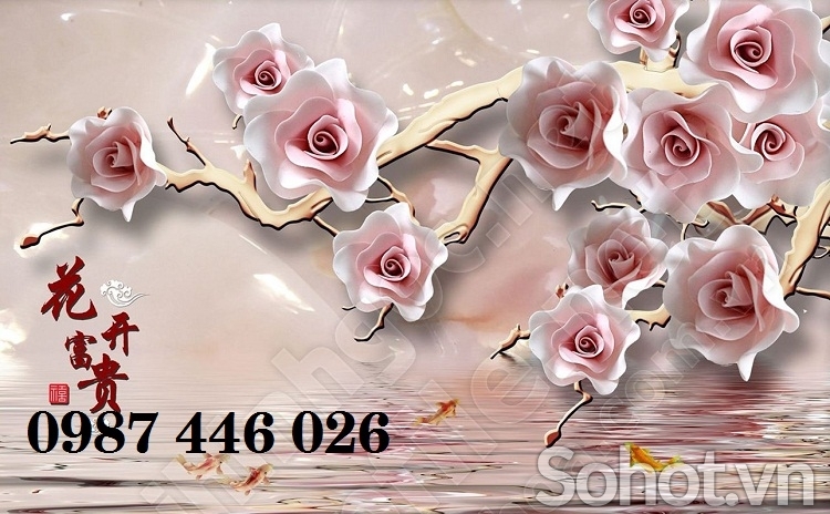 Gạch ốp tường tranh gạch 3d HP6283