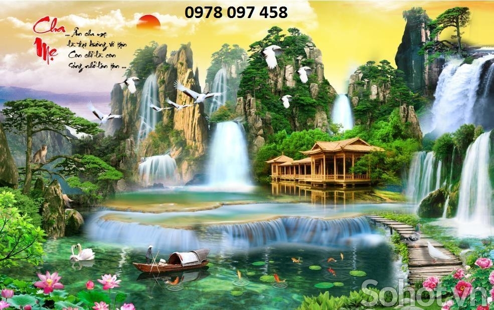 Bức tranh phong cảnh quê hương