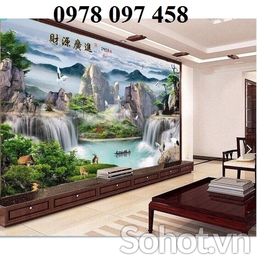 Gạch tranh phong cảnh