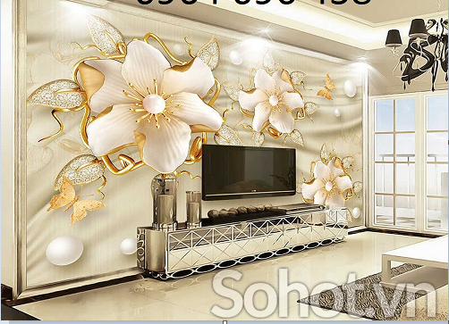 Tranh gạch 3d trang trí phòng khách - CXV43