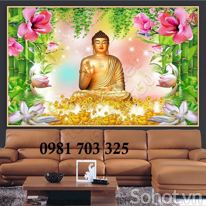 Tranh gạch phật giáo