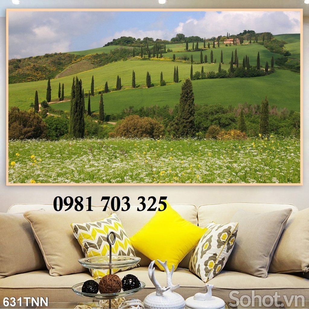 Tranh gạch 3D hình phong cảnh