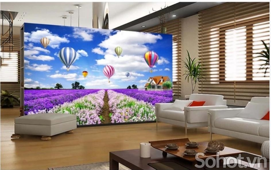 Gạch tranh vườn hoa