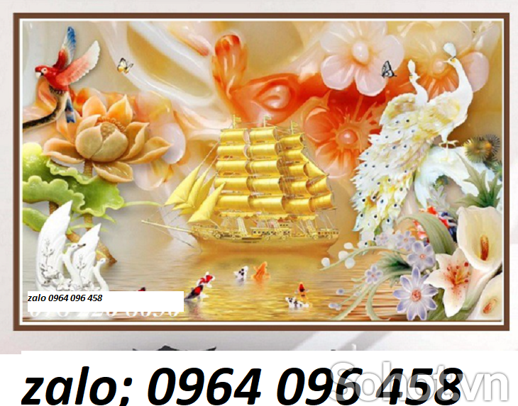 Tranh gạch 3d mẫu tranh phòng khách - GVX333