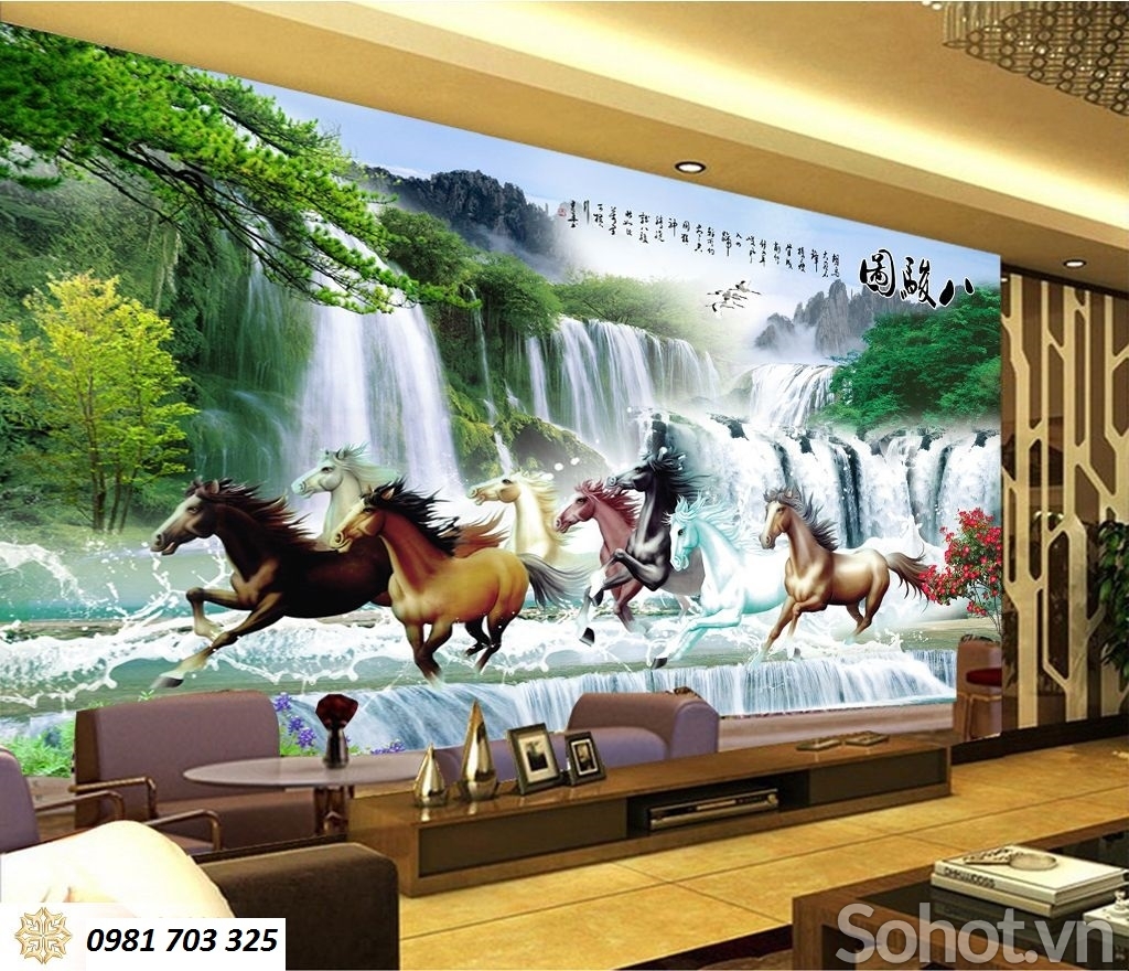 Tranh gạch mã đáo thành công