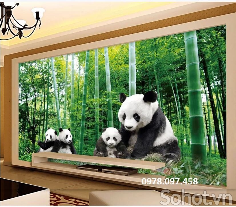 Tranh gạch phòng khách