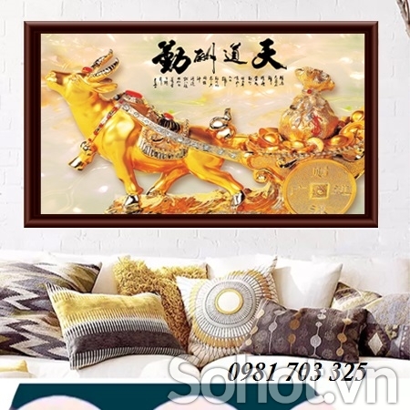 Tranh gạch 3D phong thủy