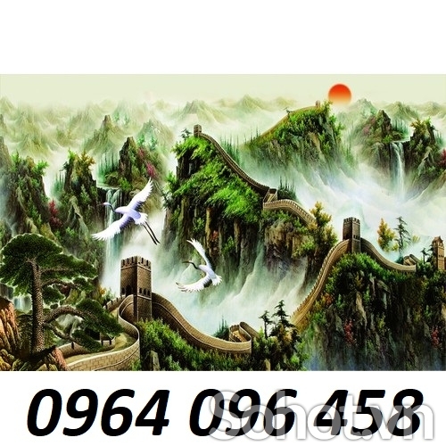 Tranh gạch 3d vạn lý trường thành - XNB93