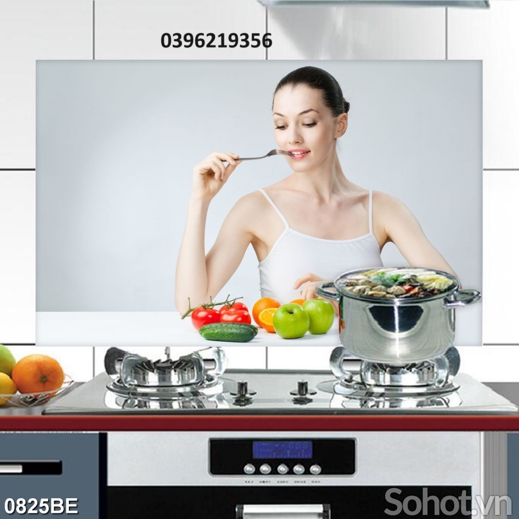 Gạch trang trí bếp 3d đẹp