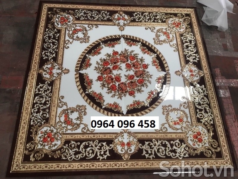 Gạch thảm lát nền phòng khách - SXV44