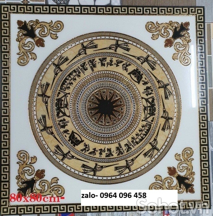 Gạch thảm 3d chiếu nghỉ phòng khách - SCB4