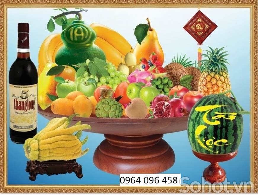 tranh phòng thờ - gạch tranh ốp tường 3d