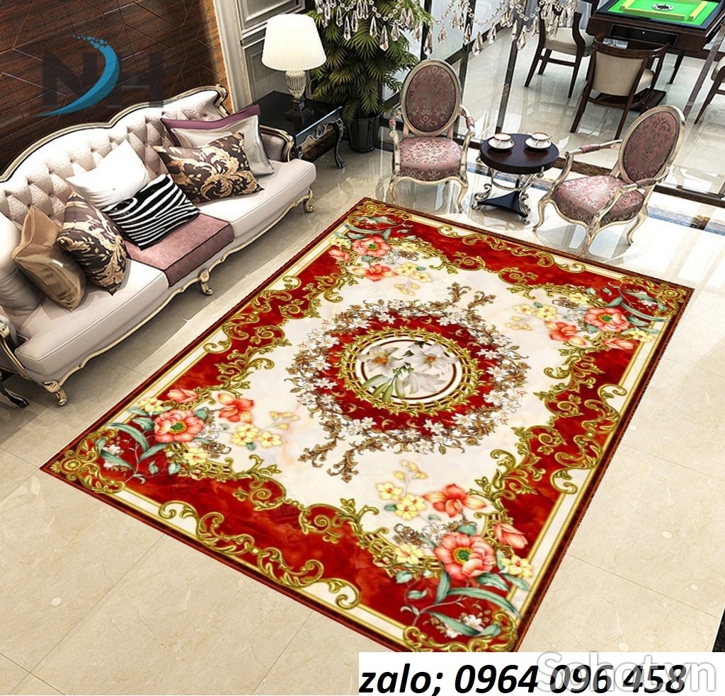 Thảm gạch trang trí phòng khách - sảnh - GVC43