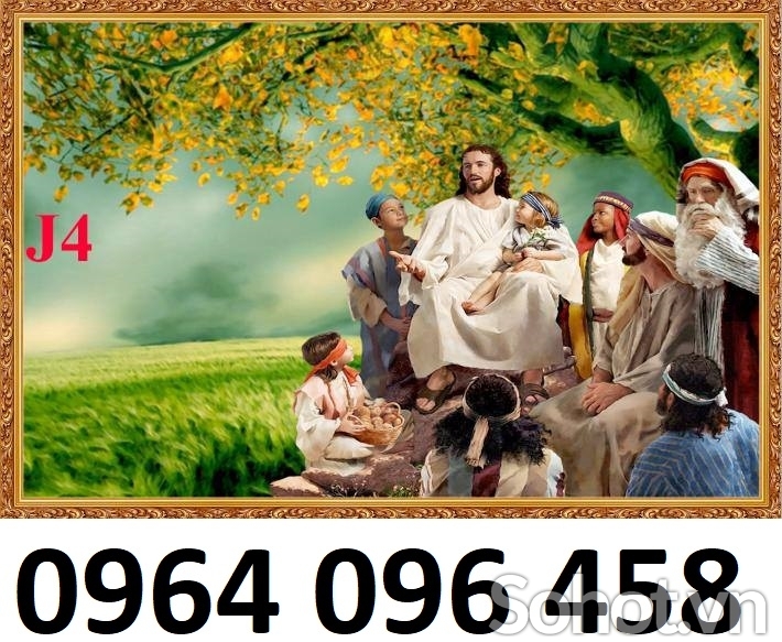 Tranh gạch 3d ốp tường thiên chúa giáo - 72XC