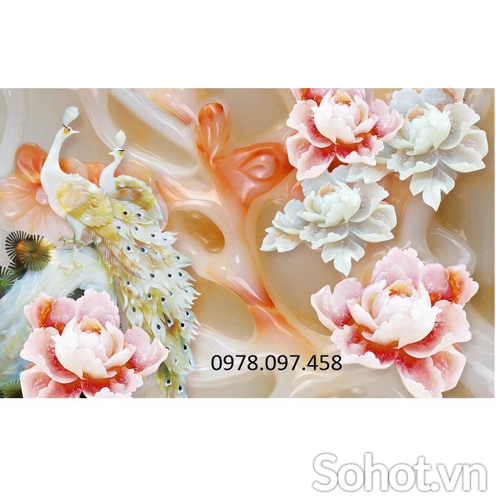 Gạch tranh 3D sứ ngọc