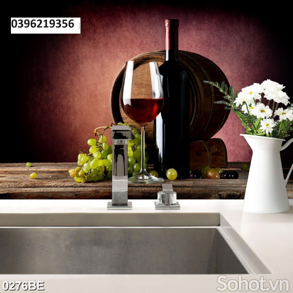 Gạch 3D trang trí bếp đẹp