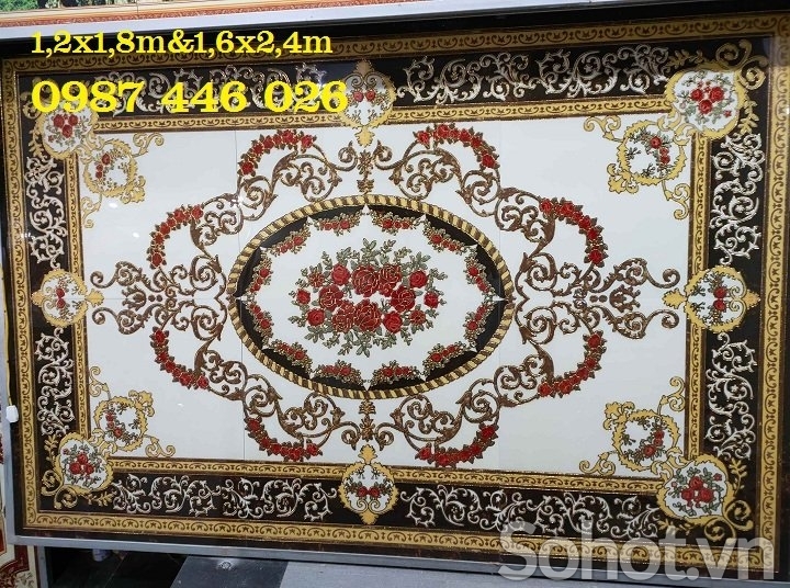 Gạch thảm nền phòng khách