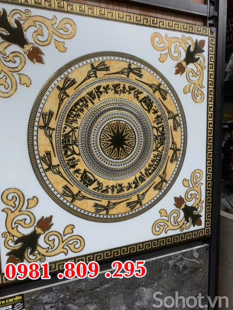 Gạch Thảm 800x800  Hoa Văn Cổ điển