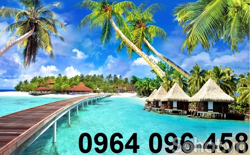 tranh gạch 3d ốp tường trang trí - 654DM