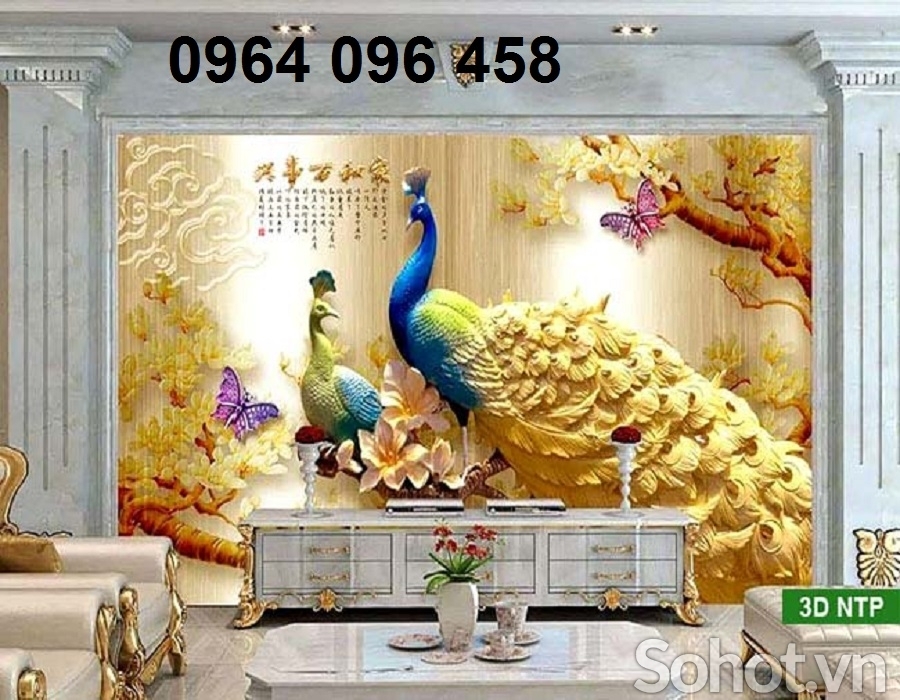 tranh gạch 3d giá rẻ - VM77
