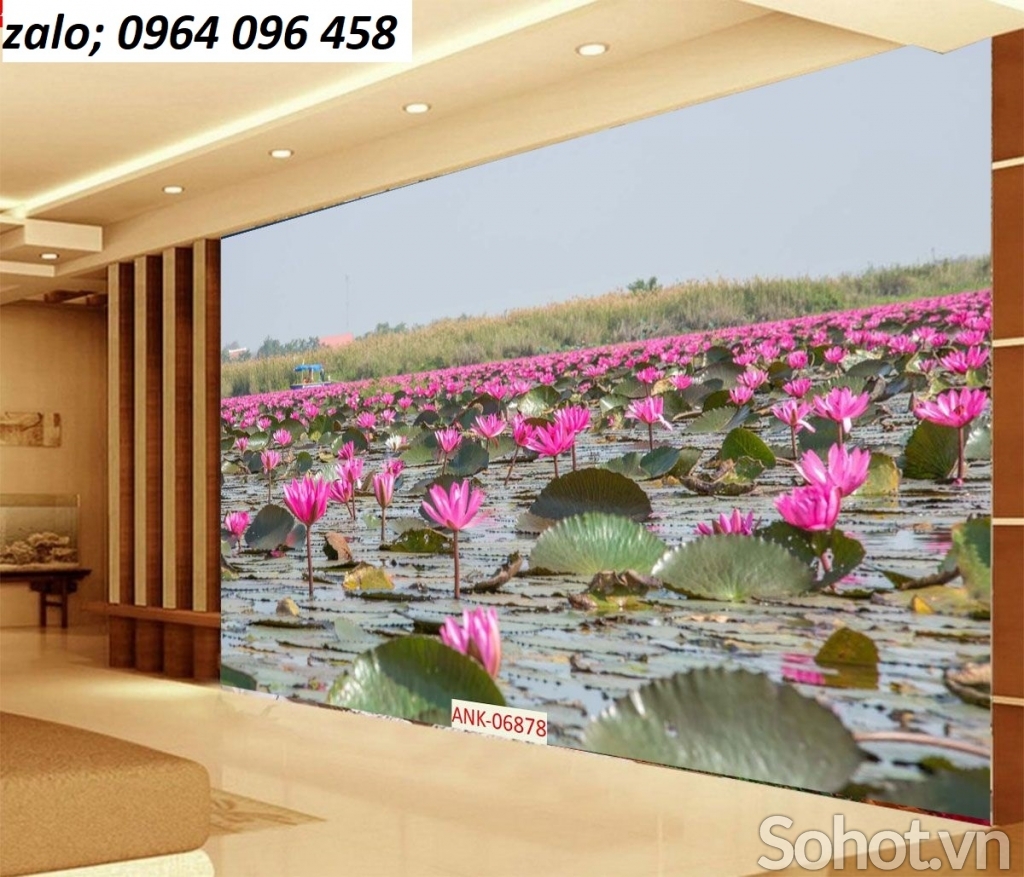 Tranh cảnh đồng quê - tranh gạch 3d đồng quê - KGF44